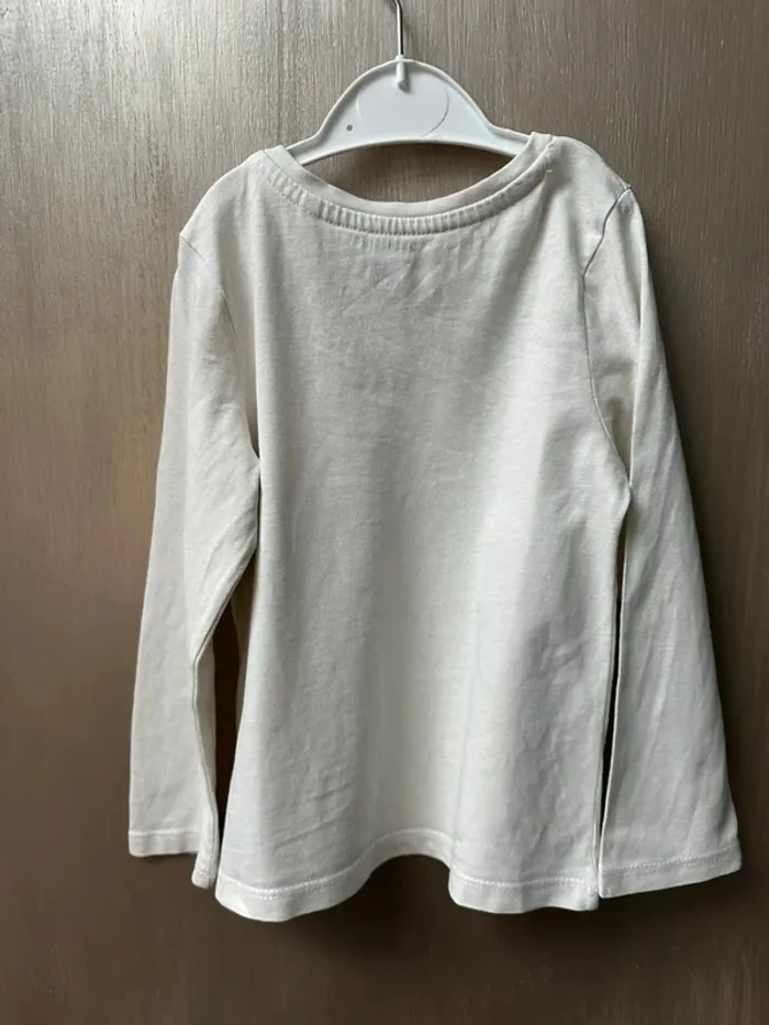 T-shirt manche longue beige dinosaure orchestra 36 mois 3 ans - photo numéro 6
