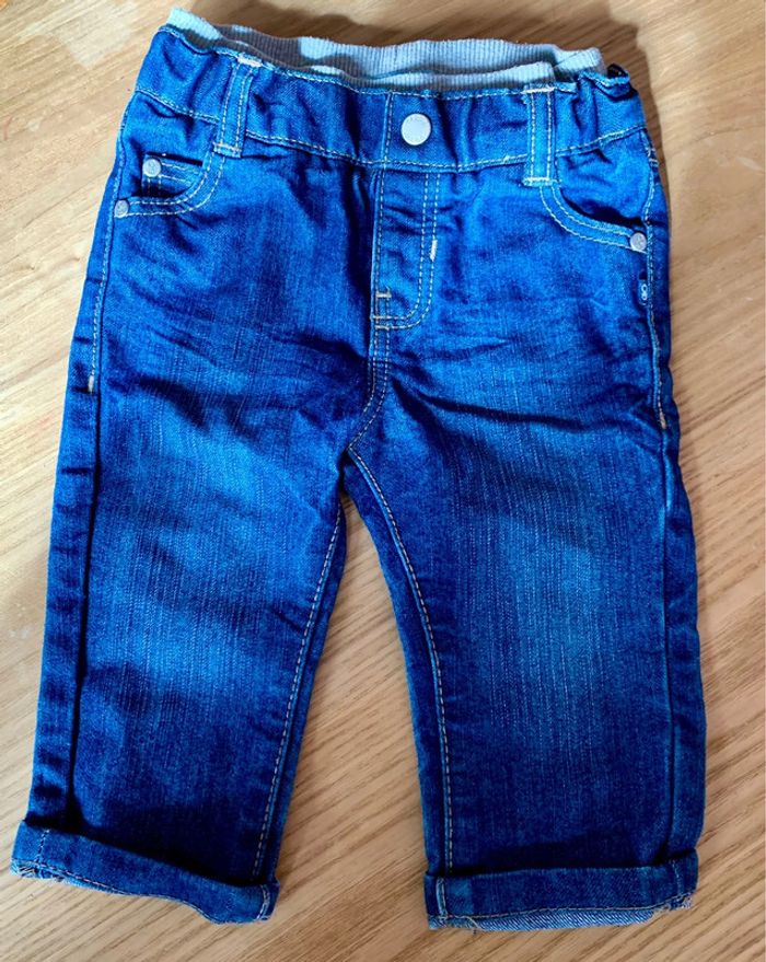 Pantalon jeans 6 mois garçon Obaïbi