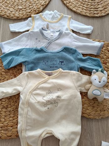 🌼 Lot Pyjamas - 1 mois 🌼