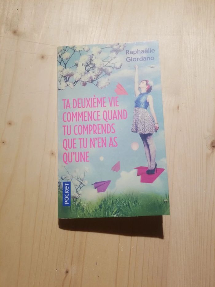 Livre ta deuxième vie commence quand tu comprends que tu n'en as qu'une