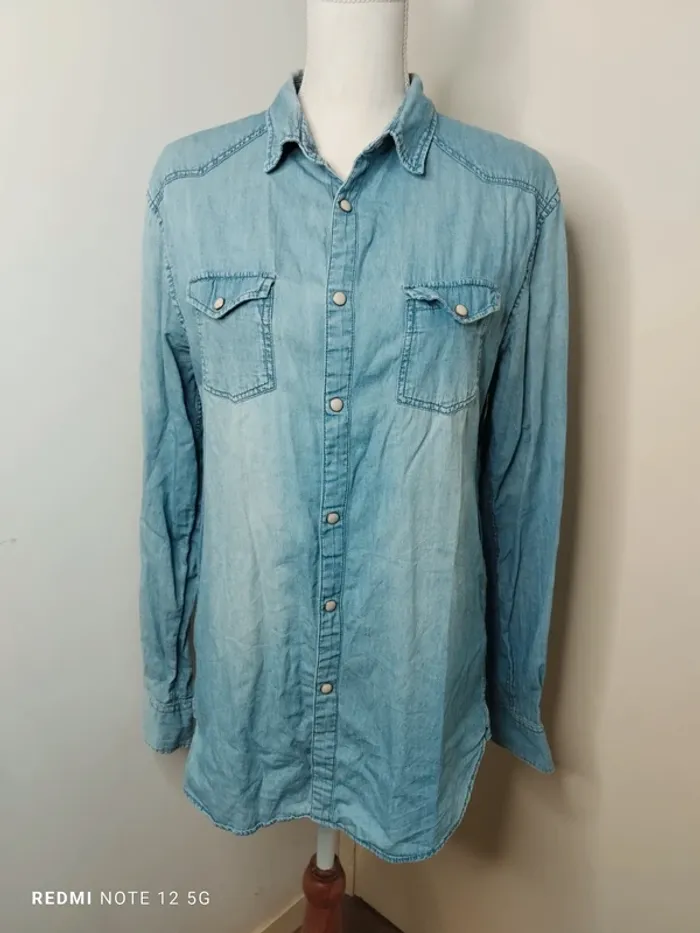 Chemise en jean taille M