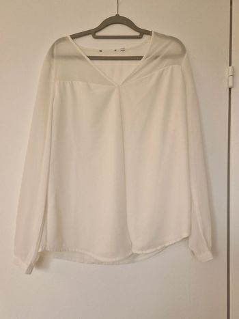 Blouse crème, 38/40