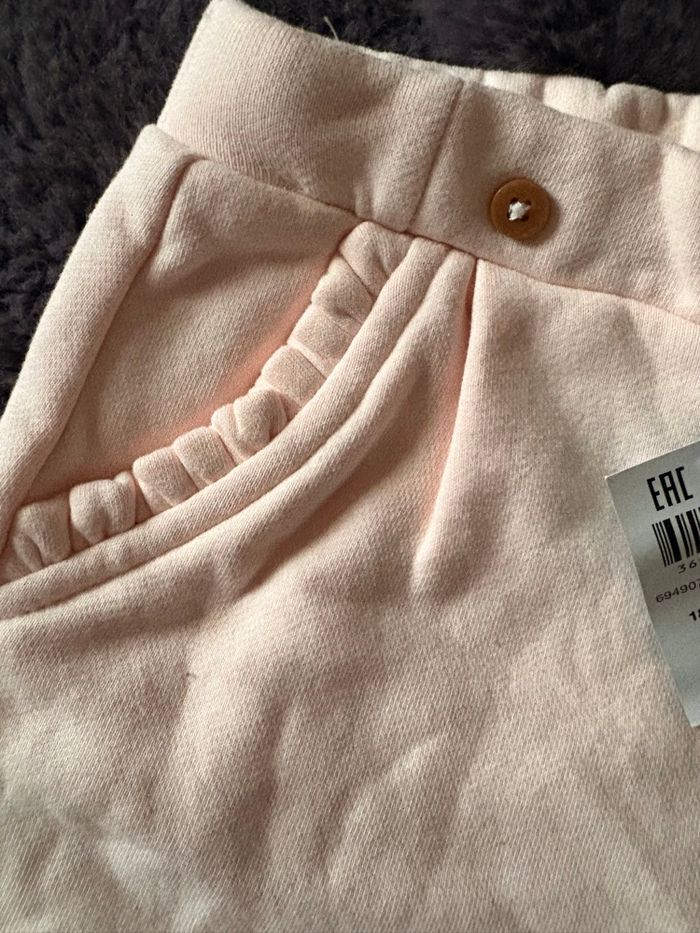 Short rose molletonné 18 mois obaibi