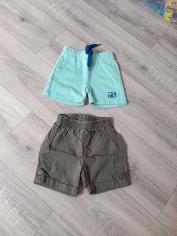 Lot de 2 short 6 mois