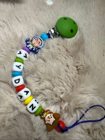 Attache tétine toy story