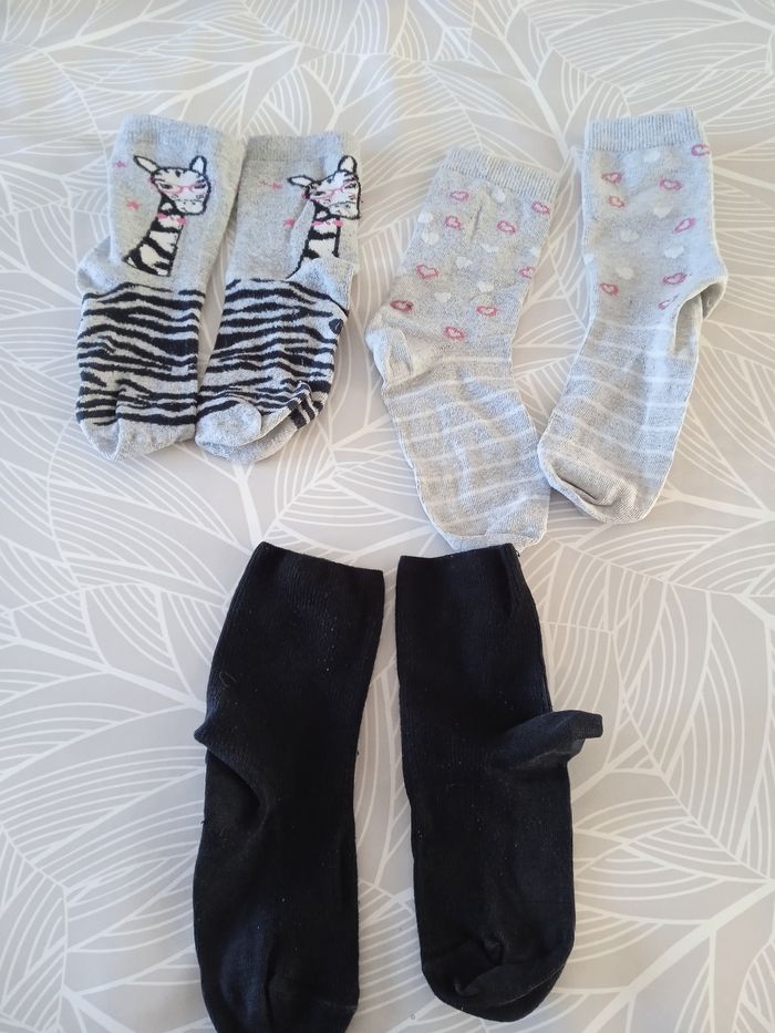 Chaussettes fille taille 31 /35