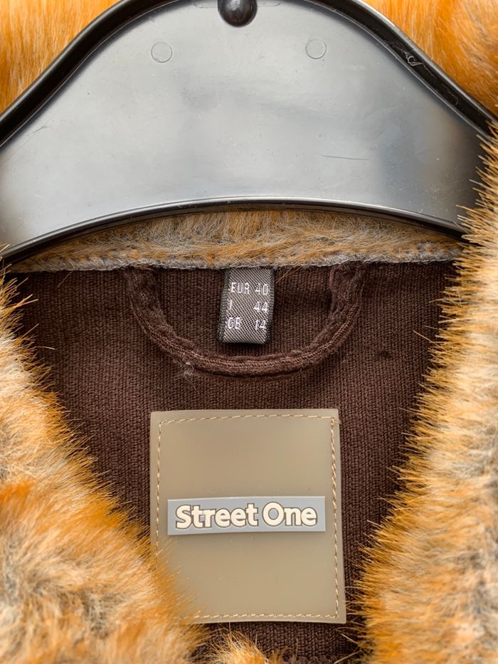Street One - Veste « velour côtelé » col fourrure - photo numéro 5