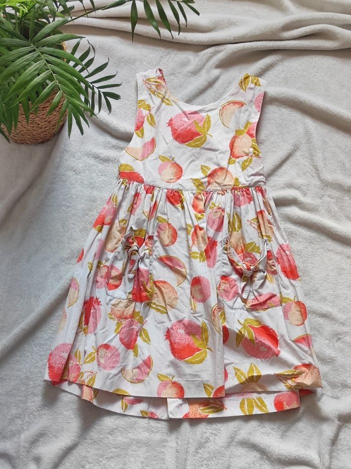 Robe imprimée fruit 7ans - photo numéro 2