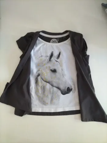 T-shirt cheval