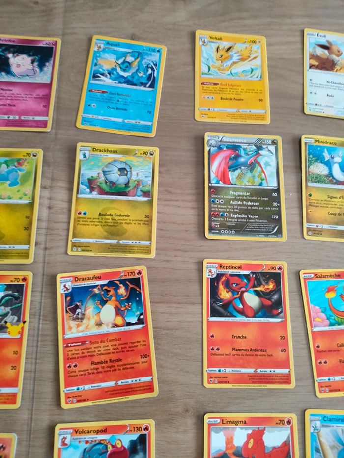 Lot 103 cartes + 5 énergies Pokémon - photo numéro 8