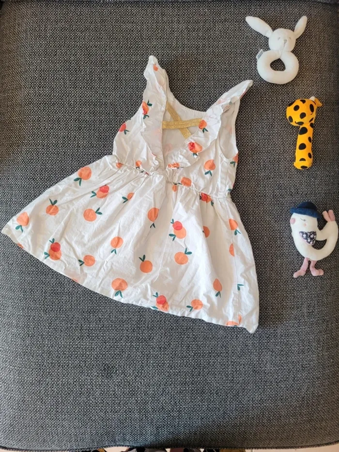 Robe habillée dos croisé fille 4 ans - photo numéro 5