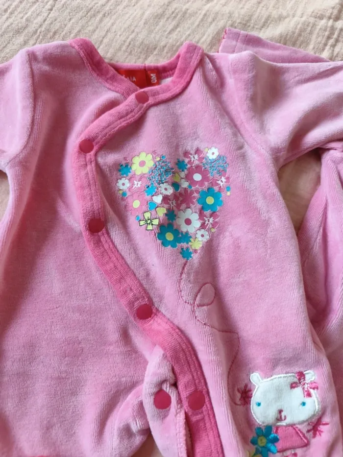 Lot vêtements pour bébé fille naissance - photo numéro 4