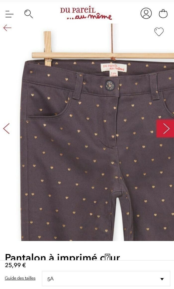 Pantalon chaud Du Pareil au même 5 ans fille - photo numéro 6