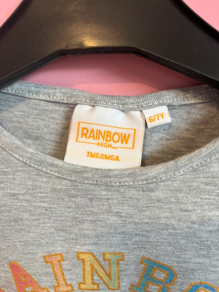 T-shirt Rainbow High Bella 6/7 ans - photo numéro 3