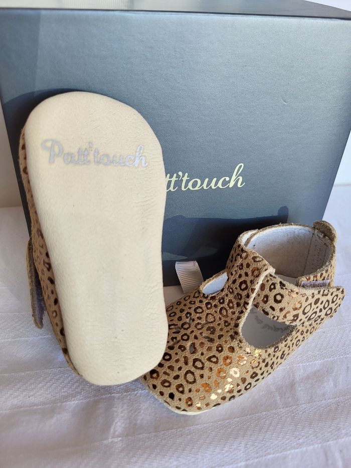 Chaussures bébés fille en cuir Point 18 Made in France 🇨🇵 - photo numéro 3