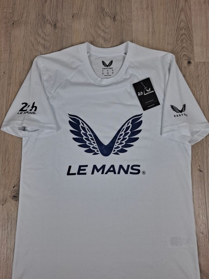 Tshirt Castore x 24H Le Mans Blanc – Officiel, Neuf avec Étiquette 🏁 - photo numéro 4