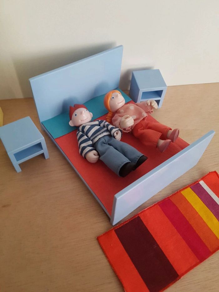 Mobilier cuisine et chambre pour maison de poupée Ikea - photo numéro 15