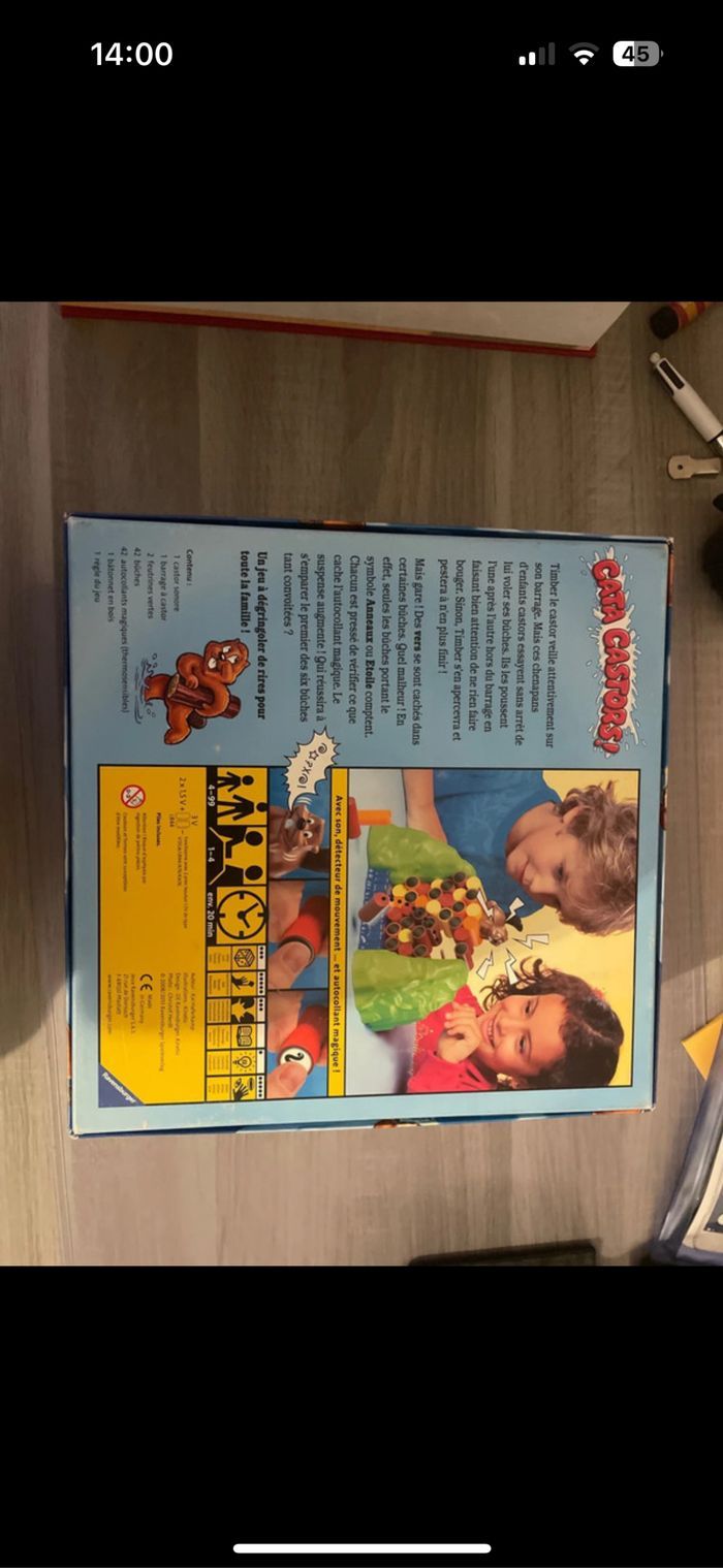Jeu de société cata castor - photo numéro 2