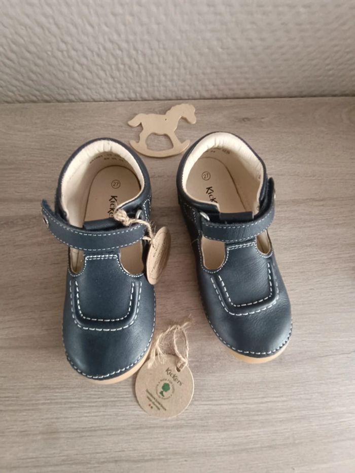Kickers salome 27 neuve chaussures souples barefoot - photo numéro 6