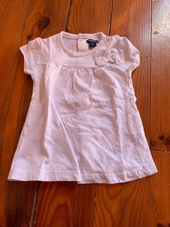 Tee shirt bébé blanc