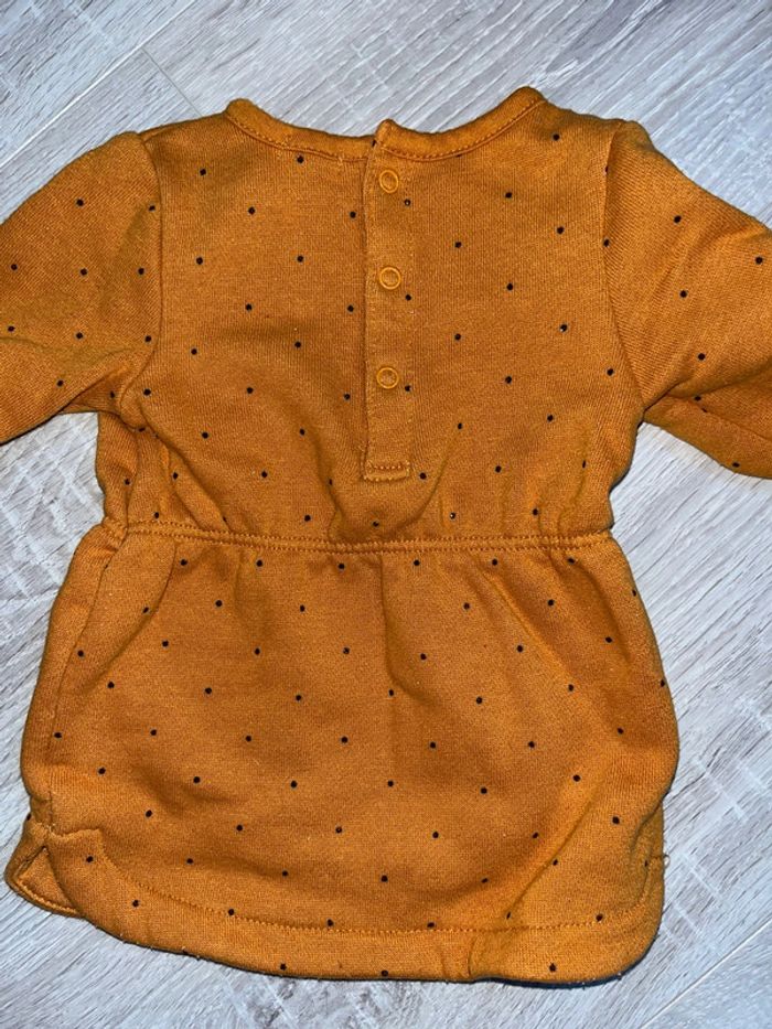 Robe pull bébé fille 1 mois - photo numéro 3
