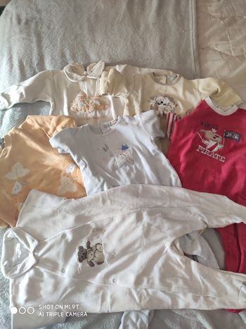 Lot de 6 pyjamas bébé garçon taille 12 mois