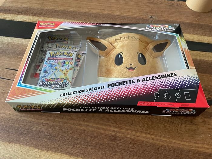 Coffret Pochette Évolutions Prismatiques EV8.5 Collection Spéciale Pochette à Accessoires FR Neuf - photo numéro 6