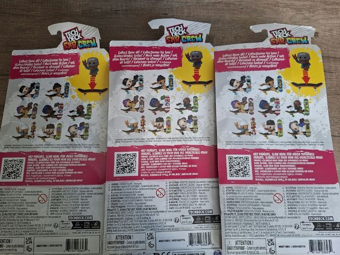 Lot de 3 packs Tech Deck SK8 Crew – Série 1 - photo numéro 2