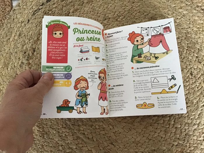 Livre copains déguisements jeux , apprends à créer plus de 20 déguisements - photo numéro 6