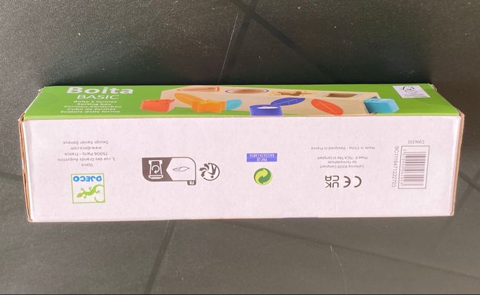 Jouet en bois, boite à formes Djeco neuf - photo numéro 4