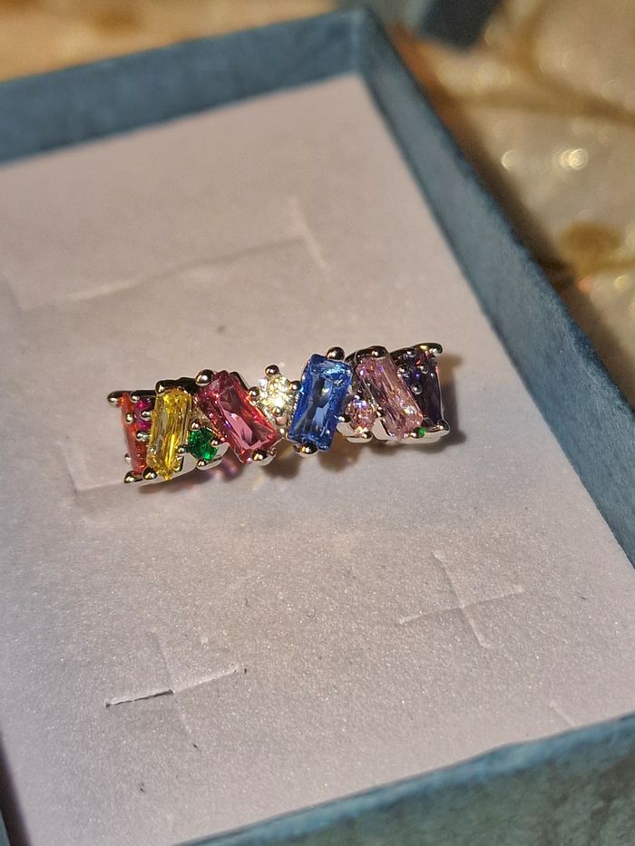 Bague incrustée de cristaux - photo numéro 4