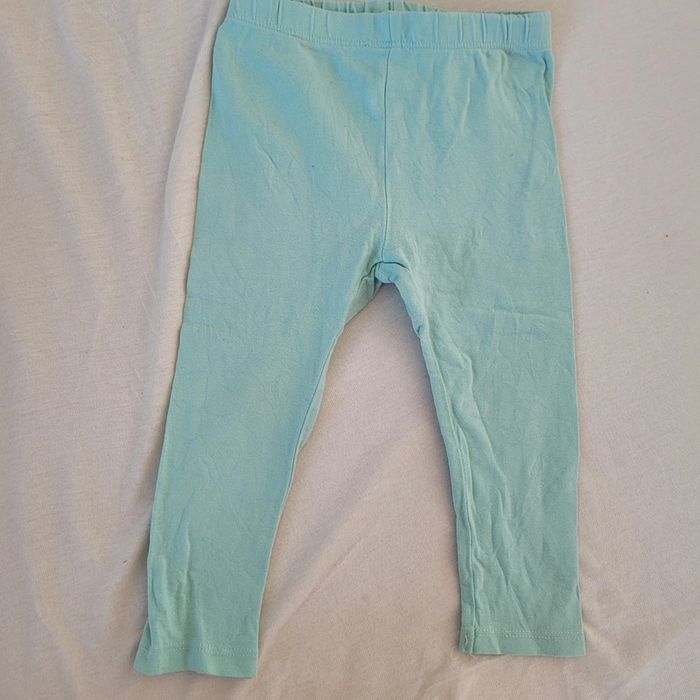 Legging 18 mois turquoise - photo numéro 2
