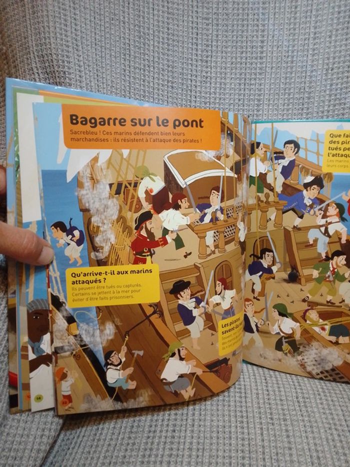 Questions Réponses 5+ "La vie des pirates" - Ed. Nathan - photo numéro 12