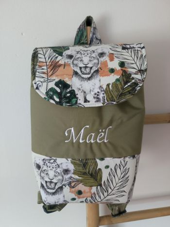 Sac à dos savane kaki