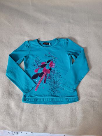 T-shirt manches longues catimini 6 ans