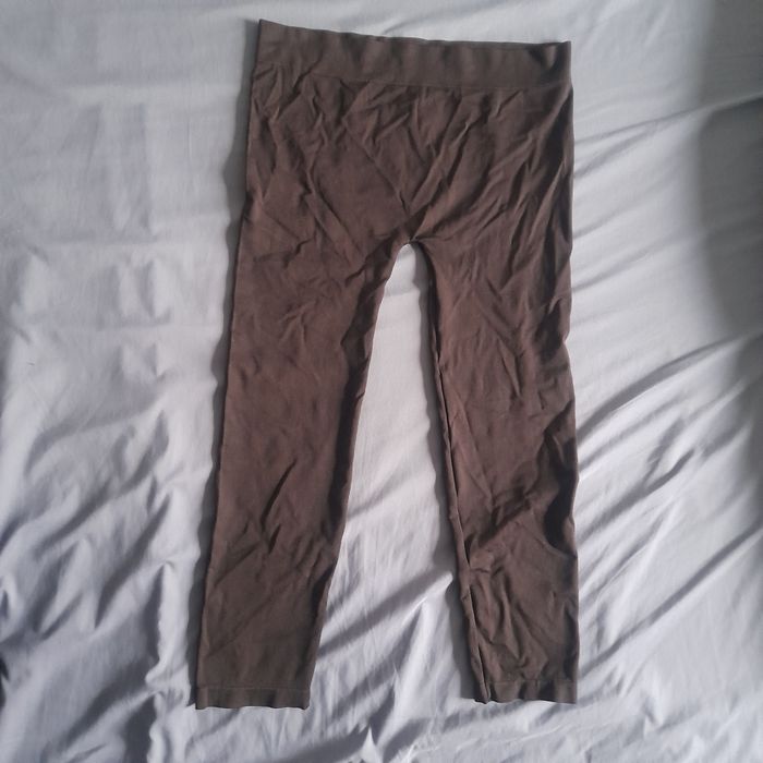 Legging marron taille 38
