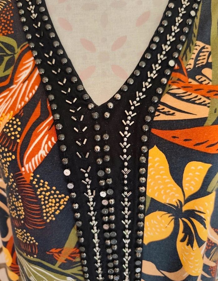 Robe imprimée tropical T 48 Kocoon - photo numéro 10