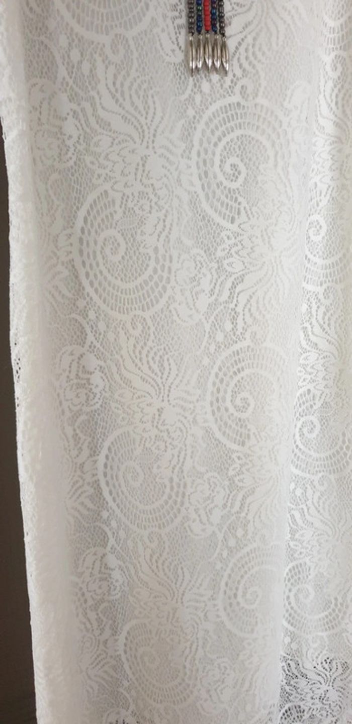Robe dentelle blanche "Moody's" - photo numéro 5