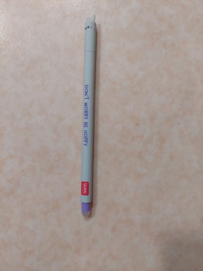 Stylo effaçable legami lapin