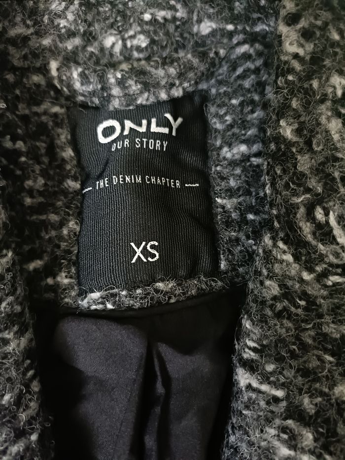 Manteau gris chiné Only taille XS - photo numéro 4