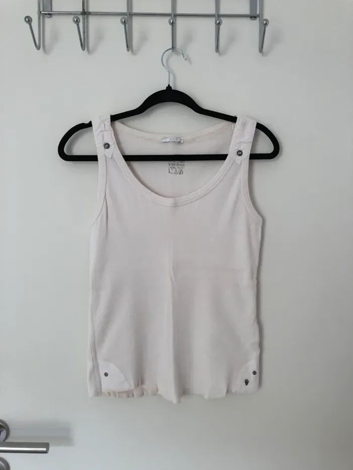 Débardeur blanc VooDoo taille 38