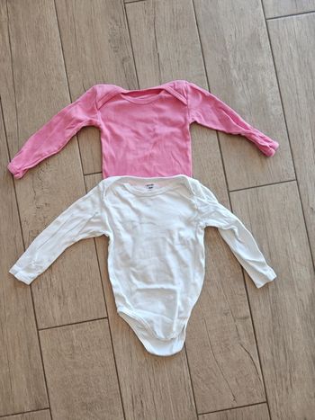 Lot de 2 bodys manches longues 3 ans