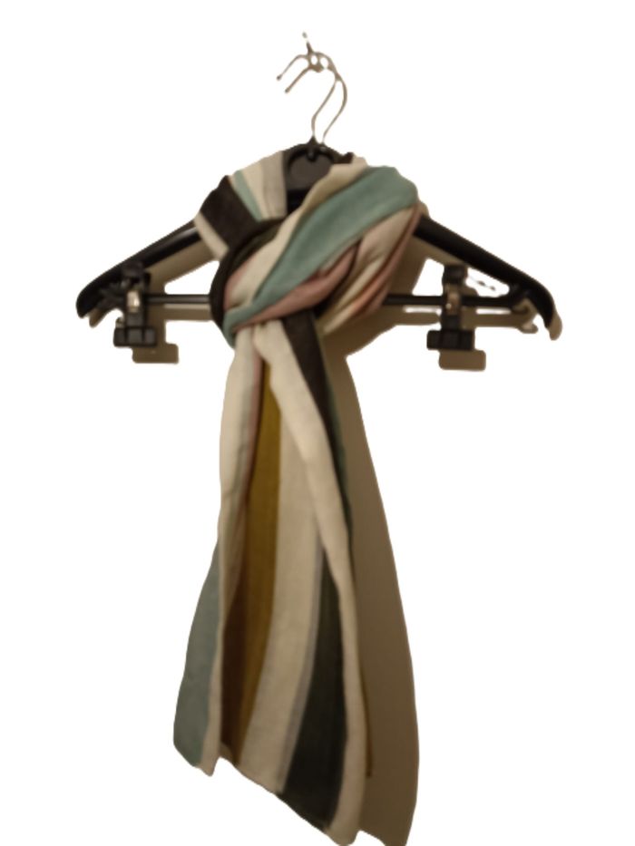 Foulard Rayé Multicolore Promod - photo numéro 4
