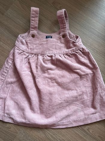 Robe velours kiabi 18 mois