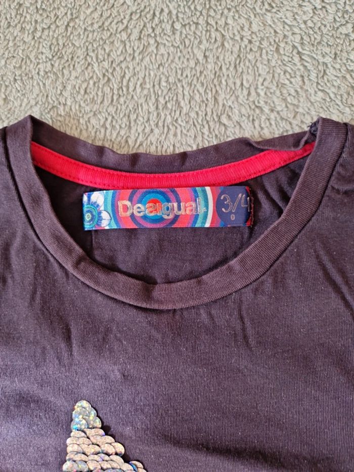 Tee-shirt desigual fille - photo numéro 2