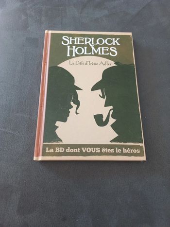 Sherlock holmes la bd dont vous êtes le héros le défi d Irène adler