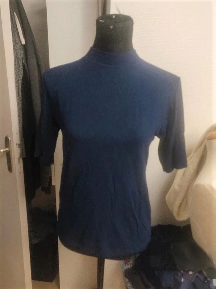 Tee shirt petit col haut 38/40 - photo numéro 4