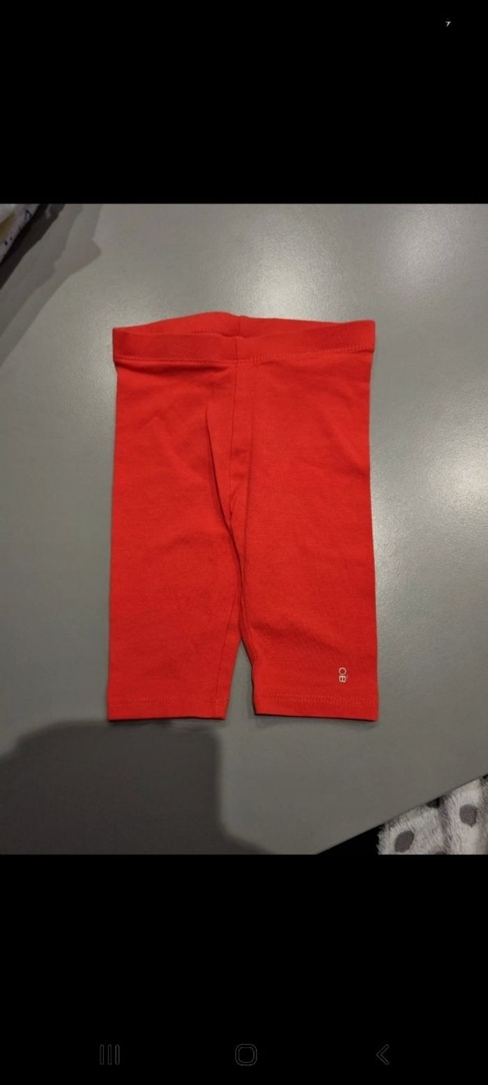 Legging rouge okaidi