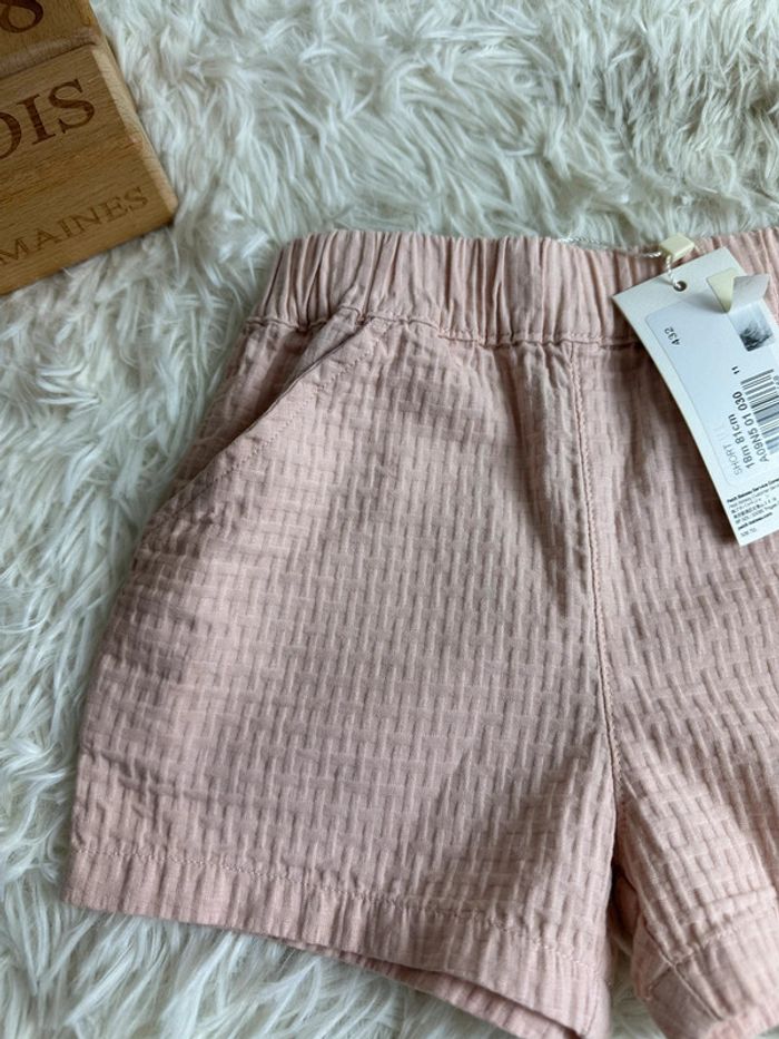 Short rose petit bateau taille 18 mois - photo numéro 2