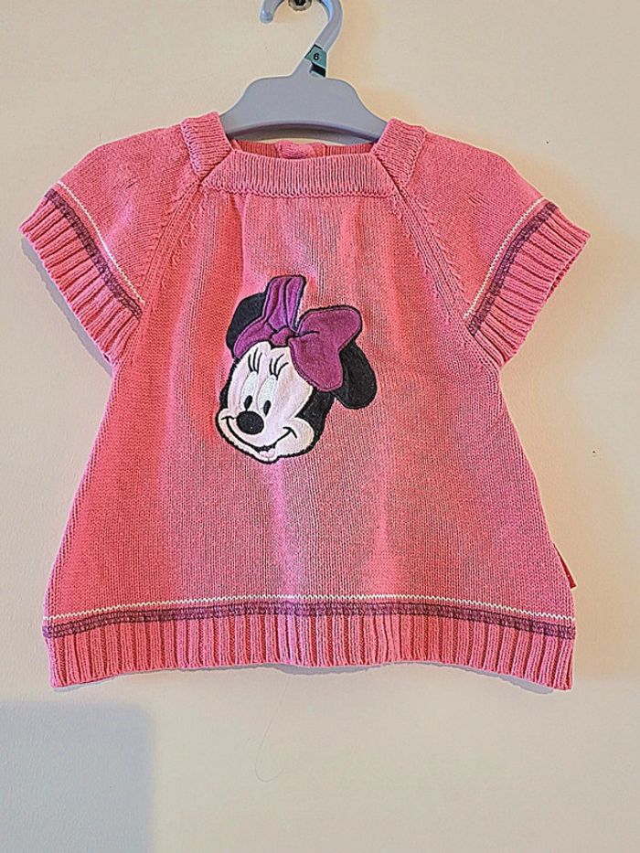 T shirt epais minnie baby club by c&a Taille 6 mois - photo numéro 2
